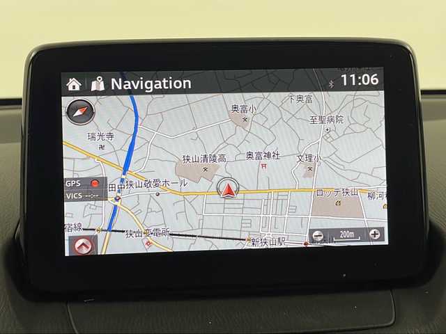 マツダ デミオ 13S ツーリング 埼玉県 2017(平29)年 2.2万km ソウルレッドクリスタルM 純正ナビ/(Bluetooth/CD/DVD/USB/AM/FM)/全方位カメラ/地デジフルセグ/前方ドライブレコーダー/ETC/ヘッドアップディスプレイ/車線逸脱警報/衝突軽減ブレーキ/クリアランスソナー/運転席・助手席シートヒーター/ドライブモードセレクト/アイドリングストップ/プッシュスタート/ステアリングリモコン/ウィンカー・電動格納ミラー/純正フロアマット/純正ドアバイザー/純正15インチアルミホイール