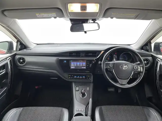 トヨタ オーリスハイブリッド 福井県 2016(平28)年 10.9万km レッドマイカメタリック モデリスタエアロ/純正ナビ/CD/DVD/フルセグTV/Bluetooth/AM/FM/バックカメラ/ETC/衝突軽減ブレーキ/サイドバイザー/前方ドライブレコーダ/オートライト/LEDヘッドライト/フォグランプ/スマートキー/純正フロアマット