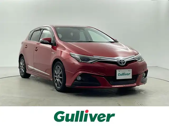 トヨタ オーリスハイブリッド 福井県 2016(平28)年 10.9万km レッドマイカメタリック モデリスタエアロ/純正ナビ/CD/DVD/フルセグTV/Bluetooth/AM/FM/バックカメラ/ETC/衝突軽減ブレーキ/サイドバイザー/前方ドライブレコーダ/オートライト/LEDヘッドライト/フォグランプ/スマートキー/純正フロアマット