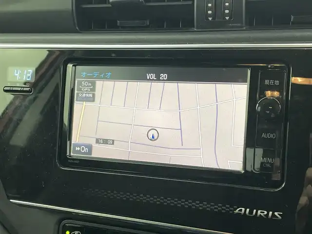 トヨタ オーリスハイブリッド 福井県 2016(平28)年 10.9万km レッドマイカメタリック モデリスタエアロ/純正ナビ/CD/DVD/フルセグTV/Bluetooth/AM/FM/バックカメラ/ETC/衝突軽減ブレーキ/サイドバイザー/前方ドライブレコーダ/オートライト/LEDヘッドライト/フォグランプ/スマートキー/純正フロアマット