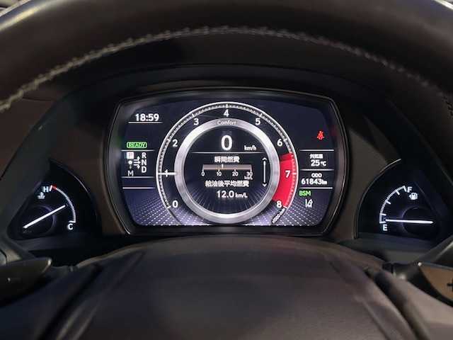 レクサス ＬＳ 500h Iパッケージ 宮城県 2018(平30)年 6.2万km ブラック Lexus Safety System＋/・プリクラッシュセーフティシステム（衝突回避支援または被害軽減）/・レーンディパーチャーアラート＆キーピングアシスト/・オートマチック＆アダプティブハイビームシステム/・レーダークルーズコントロール/ヘッドアップディスプレイ/純正12.3インチナビ/フルセグテレビ/純正ドライブレコーダー/三眼フルLEDヘッドライト/パワーバックドア/電子制御エアサス/シートヒーター/ベンチレーション/パワーシート/ステアリングヒーター/純正20インチアルミホイール/純正フロアマット/ETC/デジタルインナーミラー