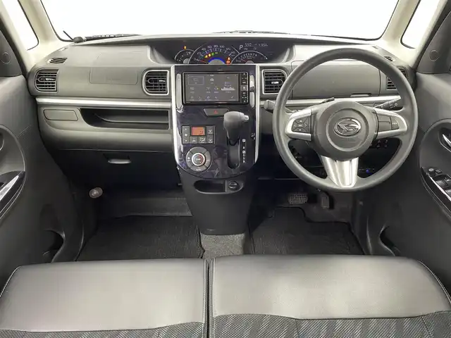 ダイハツ タント カスタム X トップED SA Ⅲ 福島県 2017(平29)年 4.8万km メテオライトグレーイリュージョナルP 純正ナビ　型式：ＮＳＺＰ－Ｗ６７Ｄ/（ＣＤ／ＤＶＤ／ＢＴ／ｉＰｏｄ／ＳＤ／ＵＳＢ）/片側パワースライドドア　/4WD/バックカメラ　/前後ドライブレコーダー　/ＥＴＣ　/Ｄ席シートヒーター　/衝突被害軽減ブレーキ　/ＡＢＳ