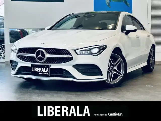 メルセデス・ベンツ ＣＬＡ２００ｄ AMGライン 大阪府 2019(令1)年 4.7万km デジタルホワイト レザーエクスクルーシブP/アドバンスドP/レーダーセーフティP/サンルーフ/HUD/ACC/赤黒革/メモリ付きパワーシート/シートヒーター/純正ナビ/ＴＶ/360度カメラ/純正18インチＡＷ/ＬＥＤヘッドライト/アンビエントライト/クリアランスソナー/ワイヤレス充電/ブラインドスポット