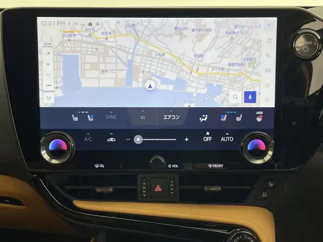 レクサス ＮＸ 350h バージョンL 鹿児島県 2023(令5)年 6.2万km ソニッククォーツ サンルーフ/純正ナビ付ディスプレイオーディオ/（Bluetooth/フルセグTV）/パノラミックビューモニター/マークレビンソンプレミアムサウンド/レザーシート/パワーシート/シートヒーター/メモリシート(D)/電動リアゲート/電動サイドブレーキ/オートホールド/ビルトインETC2.0/BSM/ビルドインETC/WCO/SPORT/EVモード/革巻きステアリング/ステアリングスイッチ/パドルシフト/Autoライト/前後ドライブレコーダー/三眼LEDヘッドライト/デジタルインナーミラー/フォグ/クリアランスソナー/シーケンシャルウィンカー/ヘッドアップディスプレイ/電動格納ミラー/ウィンカーミラー/スマートキー/スペアキー(2本)/プッシュスタートボタン/純正フロアマット/純正アルミホイール