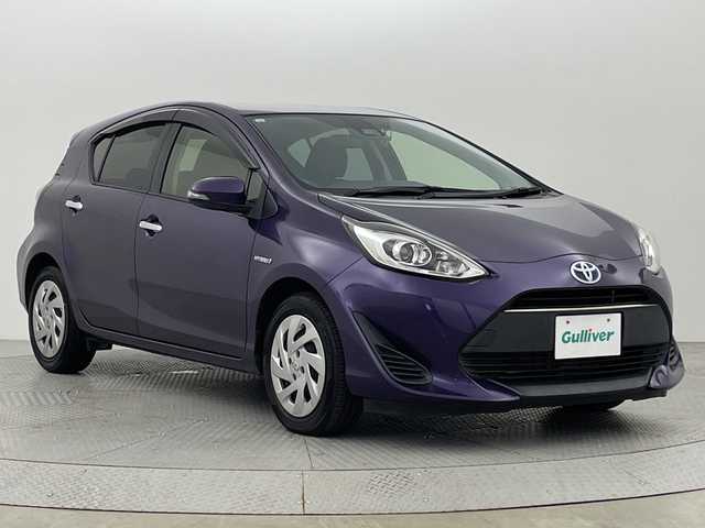 トヨタ アクア S スタイルブラック 新潟県 2017(平29)年 4.8万km ジュエリーパープルマイカM ワンオーナー/メモリナビ(AM/FM/BT/フルセグTV)/フルセグＴＶ　/バックモニター　/Ｂｌｕｅｔｏｏｔｈ接続　/衝突被害軽減ブレーキ　/ＡＷ付きスタッドレスタイヤ　/前方ドライブレコーダー　/オートライト　/デフロスター　/ＥＴＣ　/取扱説明書