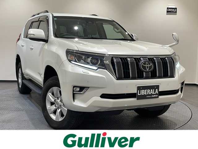 トヨタ ランドクルーザー プラド TX Lパッケージ 新潟県 2020(令2)年 4.9万km ホワイトパールクリスタルシャイン ワンオーナー/オプション/チルト＆スライド電動ムーンルーフ/ルーフレールブラック/クリアランスソナー/バックソナー/標準装備/トヨタセーフティーセンス/・プリクラッシュセーフティ/・レーンディパーチャーアラート/・オートマチックハイビーム/・レーダークルーズコントロール/LEDヘッドランプオートレベリング機能付き/LEDクリアランスランプ/ヘッドランプクリーナー/フロントパワーシート/シートヒーター/シートベンチレーション/オートエアコン/ドアバイザー