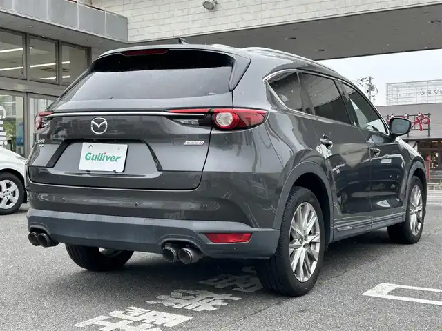 マツダ ＣＸ－８ XD Lパッケージ 奈良県 2018(平30)年 6.1万km マシーングレープレミアムM プレミアムサウンド　BOSE/メーカーナビ/シートヒーター（1.2列目席）/４WD/パドルシフト/ハンドルヒーター/ワンオーナー/オートライト（LED）/パワーシート（メモリー）/サンシェード（後席）/テレビキャンセラー（オンオフボタン付き）/フルセグテレビ/バックカメラ/アイドリングストップ/追従式クルーズコントロール/パワーバックドア/ビルドインETC/パワーバックドア