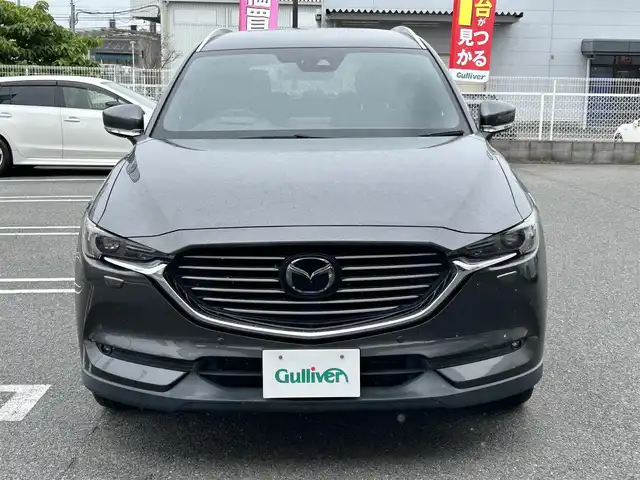 マツダ ＣＸ－８ XD Lパッケージ 奈良県 2018(平30)年 6.1万km マシーングレープレミアムM プレミアムサウンド　BOSE/メーカーナビ/シートヒーター（1.2列目席）/４WD/パドルシフト/ハンドルヒーター/ワンオーナー/オートライト（LED）/パワーシート（メモリー）/サンシェード（後席）/テレビキャンセラー（オンオフボタン付き）/フルセグテレビ/バックカメラ/アイドリングストップ/追従式クルーズコントロール/パワーバックドア/ビルドインETC/パワーバックドア