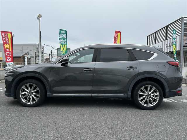 マツダ ＣＸ－８ XD Lパッケージ 奈良県 2018(平30)年 6.1万km マシーングレープレミアムM プレミアムサウンド　BOSE/メーカーナビ/シートヒーター（1.2列目席）/４WD/パドルシフト/ハンドルヒーター/ワンオーナー/オートライト（LED）/パワーシート（メモリー）/サンシェード（後席）/テレビキャンセラー（オンオフボタン付き）/フルセグテレビ/バックカメラ/アイドリングストップ/追従式クルーズコントロール/パワーバックドア/ビルドインETC/パワーバックドア