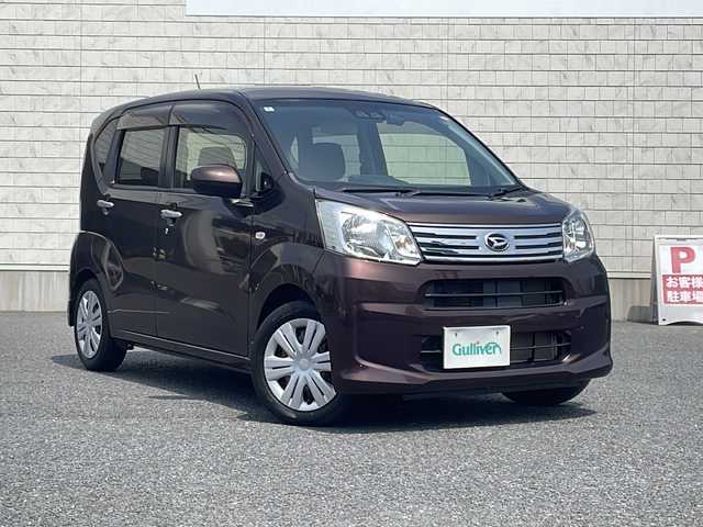 ダイハツ ムーヴ X SAⅢ 千葉県 2018(平30)年 5.1万km プラムブラウンクリスタルマイカ 純正SDナビ（NMZM-W68D)/フルセグTV/Bluetooth/CD/DVD/USB接続/純正ドライブレコーダー/バックカメラ/ETC/衝突軽減ブレーキ/アイドリングストップ/オートハイビーム/シートヒーターD席/ステアリングスイッチ/純正フロアマット/ドアバイザー/エンジンプッシュスタート/スマートキー/スペアキー/取扱説明書/保証書/記録簿