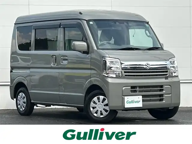 スズキ エブリイ JOINターボ 佐賀県 2024(令6)年 0.7万km モスグレーメタリック デュアルカメラブレーキサポート/リアパーキングセンサー/社外SDナビ/・バックカメラ/・フルセグTV/BT/CD/DVD/両側ワンアクションパワースライドドア/シートヒーター/ベットキット(ねじ止め)/リアサーキュレーター/リアカーテン/車内ラック/ETC/プッシュスタート/LEDヘッドライト/オートライト/フルオートエアコン/保証書