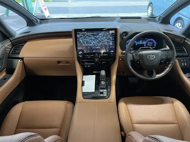 トヨタ ヴェルファイア ハイブリット エグゼクティブ ラウンジ 愛知県 2025(令7)年 0.3万km ブラック 左右独立ムーンルーフ/JBLサウンドシステム/純正ディスプレイオーディオ/・Apple car play/Android Auto/・FM/AM/Bluetooth/フルセグTV/・全方位カメラ/レザーシート/・快適温熱シート/シートベンチレーション(2列目まで)/・運転席メモリー付きパワーシート(2列目まで)/・リラクゼーションシート(2列目)/デジタルインナーミラー/純正フリップダウンモニター/置くだけ充電/ヘッドアップディスプレイ/リヤマルチオペレーションパネル/レーダークルーズコントロール/パワーバックドア/AC100Vコンセント/ユニバーサルステップ/パドルシフト/オートホールド/電動パーキングブレーキ/スマートキー×２/ToyotaSafety Sense/・PCS(プリクラッシュセーフティ)/・LDA(レーンディパーチャーアラート)/・PDA(プロアクティブドライビングアシスト)/・トヨタチームメイトアドバンストパーク