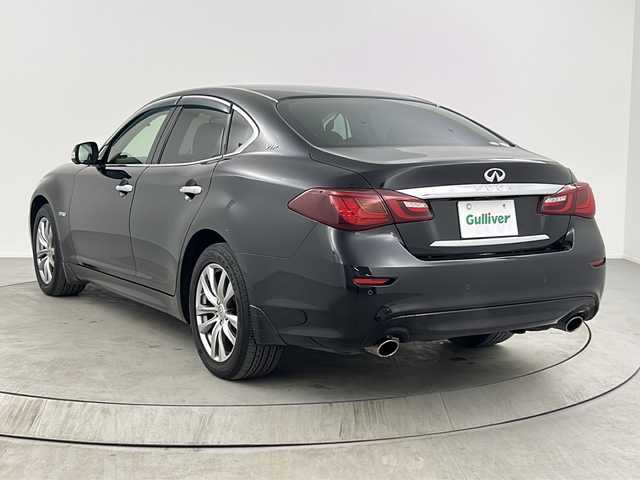 日産 フーガ ハイブリッド VIP 熊本県 2015(平27)年 8.2万km ガーネットブラック 純正HDDナビ/・フルセグTV/CD/DVD/BT/・全方位カメラ/エマージェンシーブレーキ/車線逸脱警報/アダプティブクルーズコントロール/コーナーセンサー/革シート/・D/Nパワーシート/・D/Nシートヒーター/・D/Nシートクーラー/・D席メモリシート/・後席パワーシート/・後席シートヒーター/ビルトインETC/オートライト/LEDヘッドライト/フォグランプ/スマートキー/スペアキー/プッシュスタート/純正フロアマット/ドアバイザー/取扱説明書