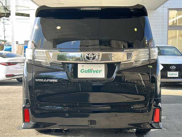 トヨタ ヴェルファイア Z 京都府 2016(平28)年 7.5万km ブラック 純正SDナビ/フルセグTV/Bluetooth Audio/CD/DVD/バックカメラ/両側パワースライドドア/レーダー探知機/AUTO SECURITY SYSTEM/2列目オットマン/ステアリングスイッチ/電動パーキングブレーキ/電格ウィンカーミラー/オートリトラクタブルミラー/プッシュスタート/オールオートパワーウィンドウ/純正フロアマット/純正/保証書/取扱説明書/ナビ取扱説明書