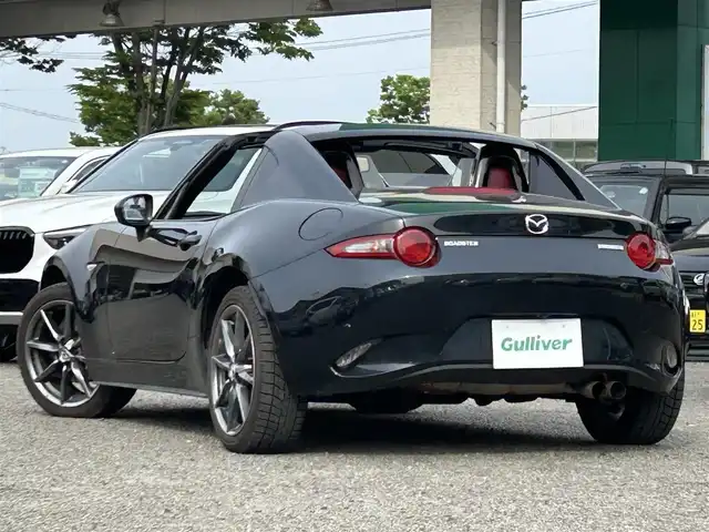 マツダ ロードスター ＲＦ VS バーガンディセレクション 宮城県 2020(令2)年 3.9万km ジェットブラックマイカ ワンオーナー/純正ナビ/TV(ワンセグ)/FM・AM/CD・DVD/Bluetooth/USB/シートヒーターD・N/パドルシフト/純正フロアマット/社外アルミホイール17インチ　社外1本A/Wのみ/ドラレコ(360°)/ETC/クルーズコントロール/i-stop/パーキングレーダー/横滑り防止