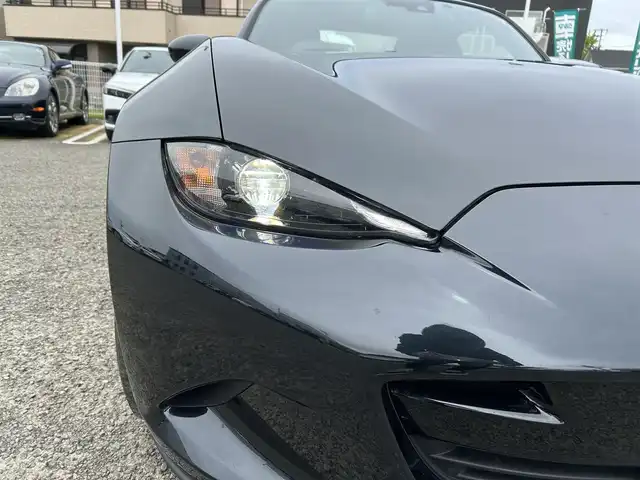 マツダ ロードスター ＲＦ VS バーガンディセレクション 宮城県 2020(令2)年 3.9万km ジェットブラックマイカ ワンオーナー/純正ナビ/TV(ワンセグ)/FM・AM/CD・DVD/Bluetooth/USB/シートヒーターD・N/パドルシフト/純正フロアマット/社外アルミホイール17インチ　社外1本タイヤパンク/ドラレコ(360°)/ETC/クルーズコントロール/i-stop/パーキングレーダー/横滑り防止