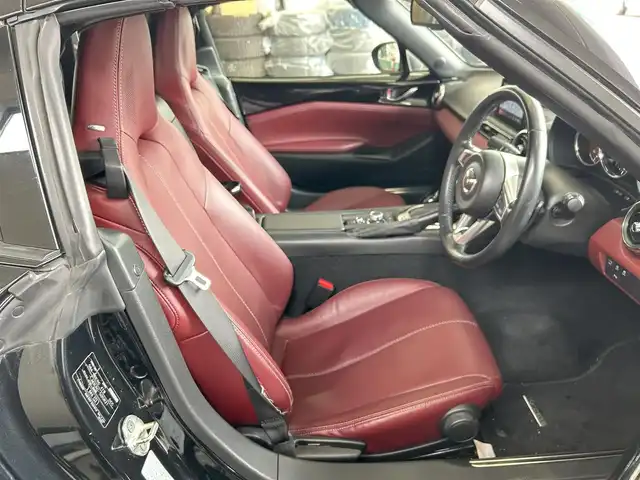 マツダ ロードスター ＲＦ VS バーガンディセレクション 宮城県 2020(令2)年 3.9万km ジェットブラックマイカ ワンオーナー/純正ナビ/TV(ワンセグ)/FM・AM/CD・DVD/Bluetooth/USB/シートヒーターD・N/パドルシフト/純正フロアマット/社外アルミホイール17インチ　社外1本タイヤパンク/ドラレコ(360°)/ETC/クルーズコントロール/i-stop/パーキングレーダー/横滑り防止