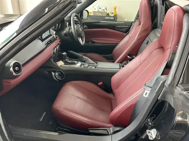 マツダ ロードスター ＲＦ VS バーガンディセレクション 宮城県 2020(令2)年 3.9万km ジェットブラックマイカ ワンオーナー/純正ナビ/TV(ワンセグ)/FM・AM/CD・DVD/Bluetooth/USB/シートヒーターD・N/パドルシフト/純正フロアマット/社外アルミホイール17インチ　社外1本タイヤパンク/ドラレコ(360°)/ETC/クルーズコントロール/i-stop/パーキングレーダー/横滑り防止