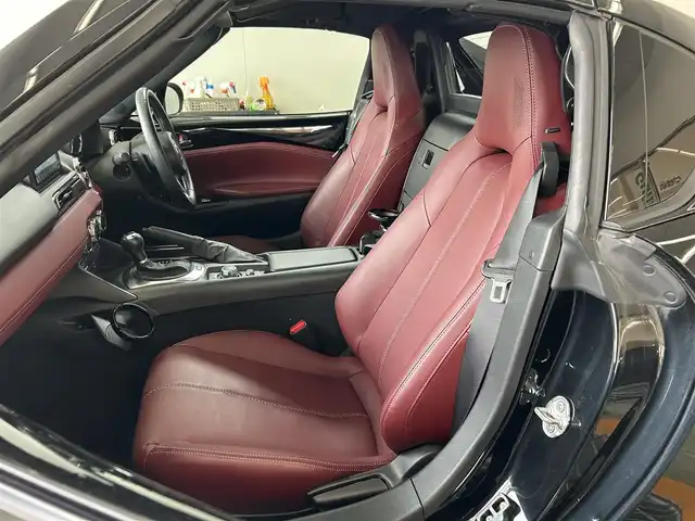 マツダ ロードスター ＲＦ VS バーガンディセレクション 宮城県 2020(令2)年 3.9万km ジェットブラックマイカ ワンオーナー/純正ナビ/TV(ワンセグ)/FM・AM/CD・DVD/Bluetooth/USB/シートヒーターD・N/パドルシフト/純正フロアマット/社外アルミホイール17インチ　社外1本タイヤパンク/ドラレコ(360°)/ETC/クルーズコントロール/i-stop/パーキングレーダー/横滑り防止