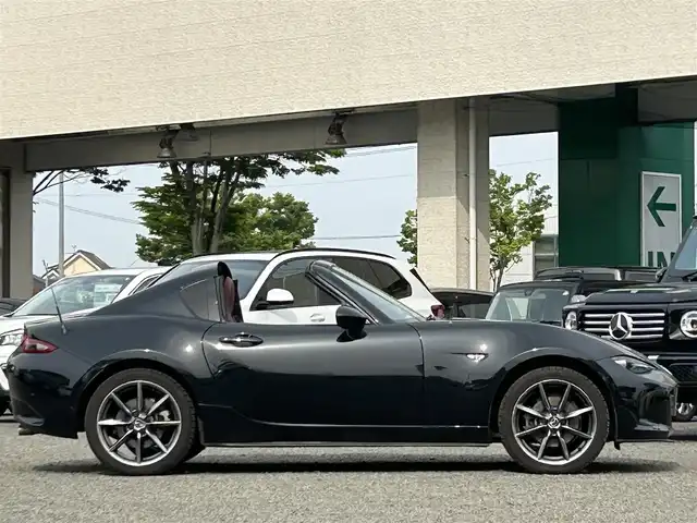 マツダ ロードスター ＲＦ VS バーガンディセレクション 宮城県 2020(令2)年 3.9万km ジェットブラックマイカ ワンオーナー/純正ナビ/TV(ワンセグ)/FM・AM/CD・DVD/Bluetooth/USB/シートヒーターD・N/パドルシフト/純正フロアマット/社外アルミホイール17インチ　社外1本A/Wのみ/ドラレコ(360°)/ETC/クルーズコントロール/i-stop/パーキングレーダー/横滑り防止