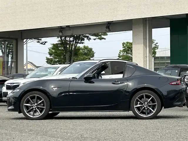 マツダ ロードスター ＲＦ VS バーガンディセレクション 宮城県 2020(令2)年 3.9万km ジェットブラックマイカ ワンオーナー/純正ナビ/TV(ワンセグ)/FM・AM/CD・DVD/Bluetooth/USB/シートヒーターD・N/パドルシフト/純正フロアマット/社外アルミホイール17インチ　社外1本A/Wのみ/ドラレコ(360°)/ETC/クルーズコントロール/i-stop/パーキングレーダー/横滑り防止