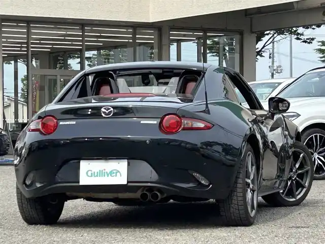 マツダ ロードスター ＲＦ VS バーガンディセレクション 宮城県 2020(令2)年 3.9万km ジェットブラックマイカ ワンオーナー/純正ナビ/TV(ワンセグ)/FM・AM/CD・DVD/Bluetooth/USB/シートヒーターD・N/パドルシフト/純正フロアマット/社外アルミホイール17インチ　社外1本A/Wのみ/ドラレコ(360°)/ETC/クルーズコントロール/i-stop/パーキングレーダー/横滑り防止