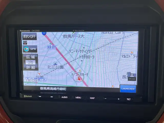 スズキ ハスラー HYBRID X 群馬県 2022(令4)年 2.6万km アクティブイエロー/ホワイト2トーンルーフ ナビ　バックカメラ　シートヒーター　ＥＴＣ　革巻きステアリング　ステアリングスイッチ　ＬＥＤライト　オートマチックハイビーム　衝突被害軽減ブレーキ　レーンアシスト　スマートキー　プッシュスタート　禁煙