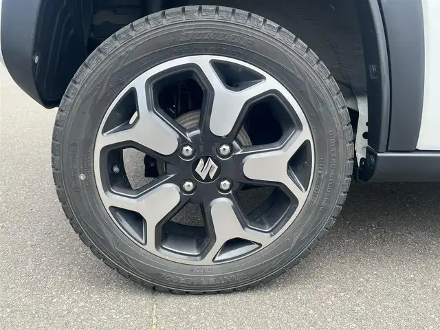 スズキ ハスラー HYBRID X 秋田県 2020(令2)年 3.3万km ピュアホワイトP ４WD/LEDヘッドライト/衝突軽減システム/純正アルミ/スマートキー/アイドリングストップ/プッシュスタート/レーンキープアシスト/コーナーセンサー/ダウンヒルアシストコントロール/ステアリングスイッチ/ETC/純正フロアマット/純正ドアバイザー/オートライト/オートエアコン/パワーステアリング/パワーウィンドウ/横滑り防止/盗難防止装置/電動格納ウィンカーミラー/保証書/取扱説明書/記録簿