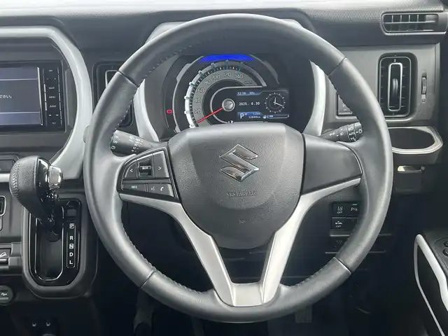 スズキ ハスラー HYBRID X 秋田県 2020(令2)年 3.3万km ピュアホワイトP ４WD/LEDヘッドライト/衝突軽減システム/純正アルミ/スマートキー/アイドリングストップ/プッシュスタート/レーンキープアシスト/コーナーセンサー/ダウンヒルアシストコントロール/ステアリングスイッチ/ETC/純正フロアマット/純正ドアバイザー/オートライト/オートエアコン/パワーステアリング/パワーウィンドウ/横滑り防止/盗難防止装置/電動格納ウィンカーミラー/保証書/取扱説明書/記録簿