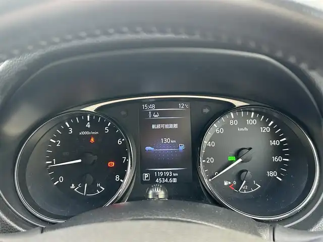 日産 エクストレイル 20X エマージェンシーブレーキ 愛知県 2016(平28)年 12万km ブリリアントホワイトパール 純正メモリナビ/ワンセグテレビ/バックカメラ/Bluetooth/アイドリングストップ/ウィンカーミラー/プッシュスタート/ビルトインETC/レザーステアリング/シートヒーター/カプロンシート