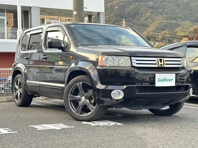 ホンダ クロスロード 18L HID エディション 長崎県 2008(平20)年 17.3万km ナイトホークブラックパール ワンオーナー/純正オーディオ(FM/AM/CD)/ETC/純正フロアマット/社外R18アルミホイール/3列シート/前方ドライブレコーダー/オートライト/ABS/リモコンキー/保証書