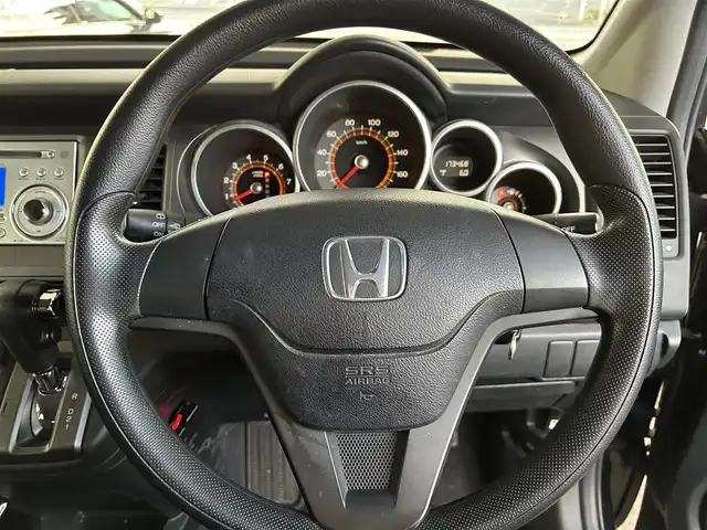 ホンダ クロスロード 18L HID エディション 長崎県 2008(平20)年 17.3万km ナイトホークブラックパール ワンオーナー/純正オーディオ(FM/AM/CD)/ETC/純正フロアマット/社外R18アルミホイール/3列シート/前方ドライブレコーダー/オートライト/ABS/リモコンキー/保証書