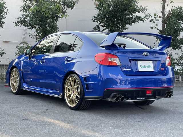 スバル ＷＲＸ ＳＴＩ EJ20 Final edition full package 千葉県 2020(令2)年 0.5万km WRブルーパール 555台限定車/RECARO製ハーフレザーシート/STIアンダースポイラー（フロント＋サイド＋リヤ）/純正BBS鍛造19インチAW/brembo製4輪ベンチレーテッドディスクブレーキ/アドバンスドパッケージ/社外SDナビ【CN-RS01D】/(CD/DVD/BT/フルセグ/USB)/SRVD(スバルリヤビークルディテクション)/ETC/フロント＋サイド＋バックカメラ/プッシュスタート/スマートキー