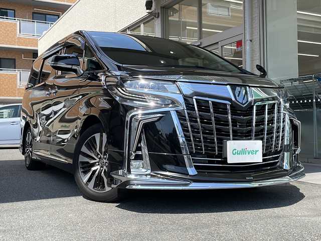 トヨタ アルファード S Cパッケージ 高知県 2020(令2)年 5.1万km ブラック 純正ＤＡ/・フルセグTV/・バックモニター/・Bluetooth/・アップルカープレイ/純正１２．１インチフリップダウン/フルモデリスタエアロ（F/S/R）/トヨタセーフティセンス/・衝突軽減ブレーキ/・BSM/・レーダークルーズ/・オートマチックハイビーム/ＥＴＣ/前後ドライブレコーダー/サンルーフ/３眼ＬＥＤヘッドライト/両側電動スライド/パワーバックドア/ステアリングヒーター/パワーシート/シートエアコン/シートヒーター/プッシュスタート/３列シート・７人乗り/オットマン