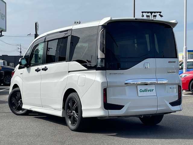 ホンダ ステップワゴン スパーダ ハイブリッドG EX HセンシングBスタイ 長崎県 2019(令1)年 5.2万km プラチナホワイトパール 純正9インチメモリナビ/CD/DVD/BT/USB/HDMI/フルセグTV/バックカメラ/ホンダセンシング/レーダークルーズコントロール/レーンキープアシスト/両側パワースライドドア/ハーフレザーシート/前席シートヒーター/シーケンシャルウィンカー/ビルトインETC