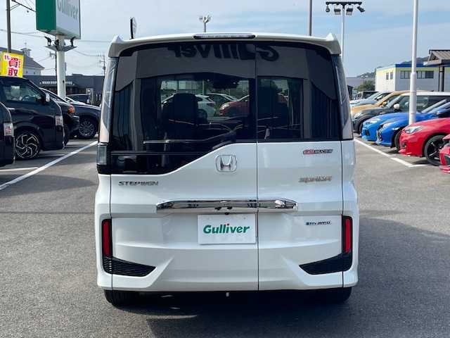 ホンダ ステップワゴン スパーダ ハイブリッドG EX HセンシングBスタイ 長崎県 2019(令1)年 5.2万km プラチナホワイトパール 純正9インチメモリナビ/CD/DVD/BT/USB/HDMI/フルセグTV/バックカメラ/ホンダセンシング/レーダークルーズコントロール/レーンキープアシスト/両側パワースライドドア/ハーフレザーシート/前席シートヒーター/シーケンシャルウィンカー/ビルトインETC