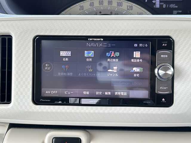 ダイハツ ムーヴ キャンバス X LTD SA Ⅱ 佐賀県 2017(平29)年 8.2万km ブラックマイカメタリック Carrozzeriaナビ/バックカメラ/両側パワースライドドア/スマートアシストII/・プリクラッシュセーフティ/・レーンキープ/ETC/ドライブレコーダー/プッシュスタート/スマートキー/アイドリングストップ/社外AW
