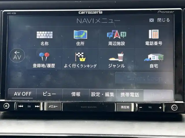 トヨタ ヴォクシー V 和歌山県 2016(平28)年 9.7万km ホワイトパールクリスタルシャイン ワンオーナー/社外メモリーナビ・フルセグTV・CD・DVD/　Bluetooth/社外フリップダウンモニター/バックカメラ/左リアパワースライドドア/LEDヘッドライト/PCS/LKA/オートハイビーム/クルーズコントロール/スマートキー/保証書/取扱説明書