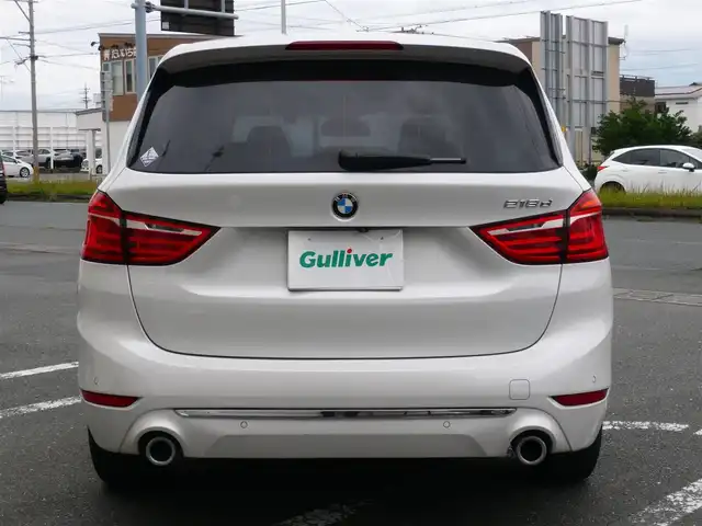 ＢＭＷ ＢＭＷ ２１８ｄ グランツアラー ラグジュアリー 静岡県 2021(令3)年 4.3万km ミネラルホワイト 禁煙車/純正メーカーナビ/バックカメラ/Bluetooth/衝突警告/歩行者警告/車線逸脱警告/クリアランスソナー/オートライト/LEDヘッドライト/オートワイパー/パワーバックドア/電子パーキング/スマートキー/スペアキー/ETC/新車保証書