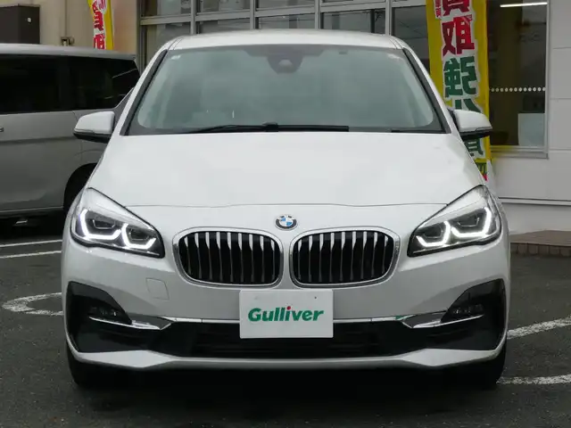 ＢＭＷ ＢＭＷ ２１８ｄ グランツアラー ラグジュアリー 静岡県 2021(令3)年 4.3万km ミネラルホワイト 禁煙車/純正メーカーナビ/バックカメラ/Bluetooth/衝突警告/歩行者警告/車線逸脱警告/クリアランスソナー/オートライト/LEDヘッドライト/オートワイパー/パワーバックドア/電子パーキング/スマートキー/スペアキー/ETC/新車保証書