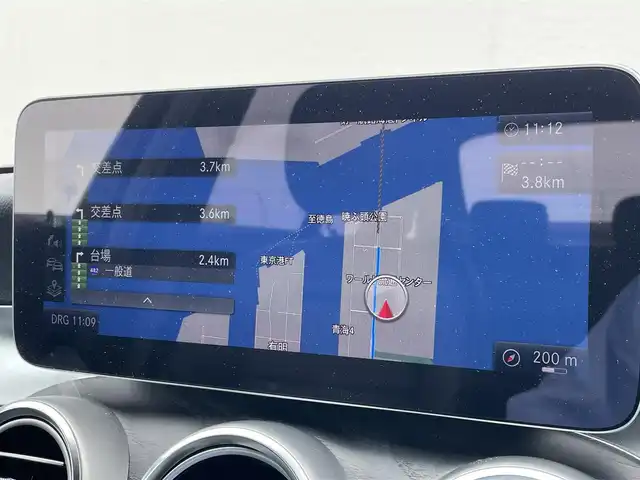 メルセデス・ベンツ Ｃ２００ アバンギャルド AMGライン 東京都 2018(平30)年 1.3万km エメラルドグリーン ＡＭＧライン/レーダーセーフティＰＫＧ/エアサス/アンビエントライト/オートハイビーム/黒革シート/シートヒーター/純正HDDナビ/バックカメラ/フルセグ/AppleCarPlay/ETC2.0/LED/スマートキー