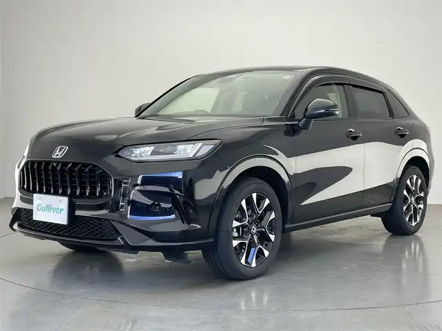 ホンダ ＺＲ－Ｖ ハイブリッド e:HEV Z 愛知県 2024(令6)年 1.9万km クリスタルブラックパール 純正９型ＤＡナビＴＶ　ＢＯＳＥ　黒革　禁煙車　シートヒーター　ワイヤレス充電　電動リアゲートステアリングヒーター　コーナーセンサー　ホンダセンシング　衝突軽減　追従クルコン　ハンドル支援　ＬＥＤライト