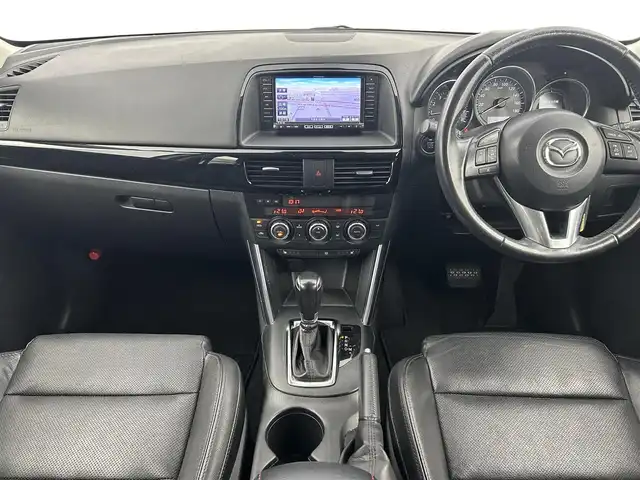 マツダ ＣＸ－５ 25S Lパッケージ 千葉県 2013(平25)年 5.8万km クリスタルホワイトパールマイカ ワンオーナー/純正SDナビ/・型式：CA9PA/・CD/DVD/Bluetooth/フルセグTV/バックカメラ/クルーズコントロール/レザーシート/パワーシート/シートヒーター/ブラインドスポットモニター/純正19インチアルミホイール/アイドリングストップ/ステアリングスイッチ/オートエアコン/オートライト/プッシュスタート/スマートキー/スペアキー1本/禁煙車