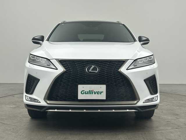 レクサス ＲＸ 300 Fスポーツ 三重県 2020(令2)年 4.2万km ホワイトノーヴァガラスフレーク 禁煙車/純正12.3型ナビ/CD/DVD/BD/SD/BT/フルセグTV/パノラミックビューモニター/サンルーフ/レクサスセーフティ/・プリクラッシュセーフティ/・レーントレーシングアシスト/・ブラインドスポットモニター/・パーキングサポートブレーキ/・ロードサインアシスト/レーダークルーズコントロール/HUD/３眼LEDヘッドライト/クリアランスソナー/シーケンシャルウィンカー/本革シート/・シートヒーター/・ベンチレーション/・パワーシート/ステアリングヒーター/パワーバックドア/パドルシフト/電動サイドブレーキ/ステアリングスイッチ/純正ビルトインETC2.0