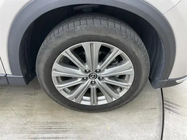 マツダ ＣＸ－８ XD エクスクルーシブモード 岡山県 2022(令4)年 5.1万km プラチナクォーツメタリック 純正10.25インチナビ/（CD/DVD/BT/Carplay/TV/HDMI)/全周囲カメラ/BOSEサウンドシステム/フリップダウンモニター/CD/DVDデッキ/ブラウンレザーシート/シートベンチレーション/パワーシート/LEDヘッドライト/オートライト/フォグランプ/マツダセーフティーサポカーS/ルーフレール/電動リアゲート/スペアキー１個