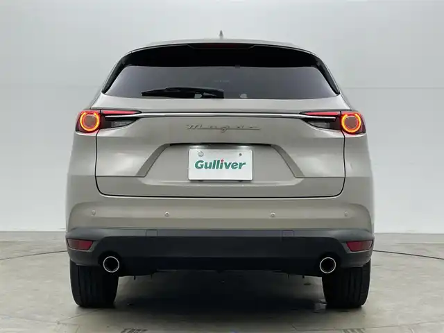 マツダ ＣＸ－８ XD エクスクルーシブモード 岡山県 2022(令4)年 5.1万km プラチナクォーツメタリック 純正10.25インチナビ/（CD/DVD/BT/Carplay/TV/HDMI)/全周囲カメラ/BOSEサウンドシステム/フリップダウンモニター/CD/DVDデッキ/ブラウンレザーシート/シートベンチレーション/パワーシート/LEDヘッドライト/オートライト/フォグランプ/マツダセーフティーサポカーS/ルーフレール/電動リアゲート/スペアキー１個