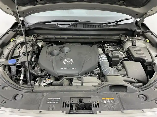 マツダ ＣＸ－８ XD エクスクルーシブモード 岡山県 2022(令4)年 5.1万km プラチナクォーツメタリック 純正10.25インチナビ/（CD/DVD/BT/Carplay/TV/HDMI)/全周囲カメラ/BOSEサウンドシステム/フリップダウンモニター/CD/DVDデッキ/ブラウンレザーシート/シートベンチレーション/パワーシート/LEDヘッドライト/オートライト/フォグランプ/マツダセーフティーサポカーS/ルーフレール/電動リアゲート/スペアキー１個