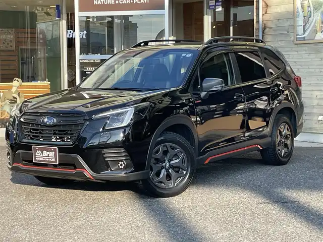 スバル フォレスター ハイブリッド X－ブレイク 福島県 2022(令4)年 2.7万km クリスタルブラックシリカ Pioneer Carozzeriaオーディオディスプレイ/（BT/ Apple car play/ Android auto/ iPod）/ステアリングヒーター/4WD/D+N席パワーシート/ シートヒーター/アイサイト/D席シートセット/12V/ 120W充電/LEDヘッドライト/デジタルインナーミラー/SRH搭載/バックカメラ