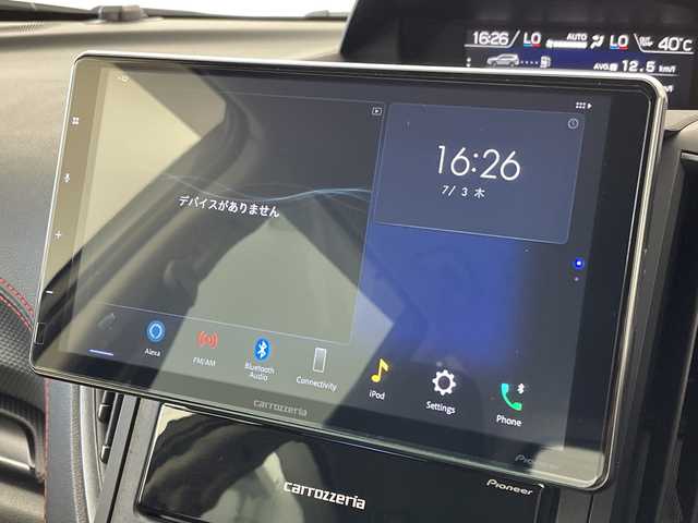 スバル フォレスター ハイブリッド X－ブレイク 福島県 2022(令4)年 2.7万km クリスタルブラックシリカ Pioneer Carozzeriaオーディオディスプレイ/（BT/ Apple car play/ Android auto/ iPod）/ステアリングヒーター/4WD/D+N席パワーシート/ シートヒーター/アイサイト/D席シートセット/12V/ 120W充電/LEDヘッドライト/デジタルインナーミラー/SRH搭載/バックカメラ