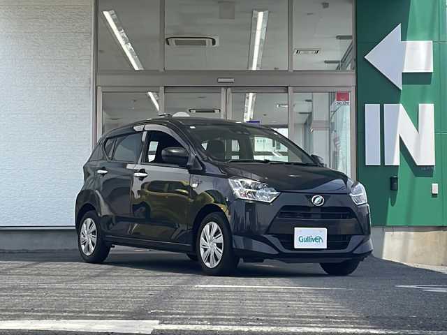 ダイハツ ミラ イース X SAⅢ 愛知県 2017(平29)年 9.2万km ブラックマイカメタリック 禁煙車/純正ナビ/フルセグ/バックカメラ/Bluetooth/前後コーナーセンサー/クリアランスソナー/レーンキープアシスト/衝突軽減ブレーキ/オートライト/オートハイビーム/フォグランプ/LEDヘッドライト/SHIFTOLOCK/USB入力端子/ドアバイザー/社外フロアマット/ETC/取扱説明書/保証書